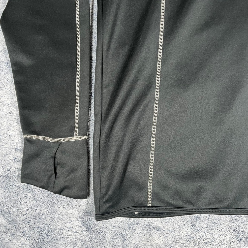 Ragnar Relay Series Mens XL Black Full Zip Performance Jacket Lime Green Logo - Picture 14 of 16